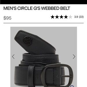 G/FORE Midnight Black Belt